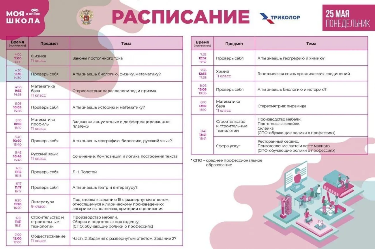 25 мая "Моя школа в онлайн"